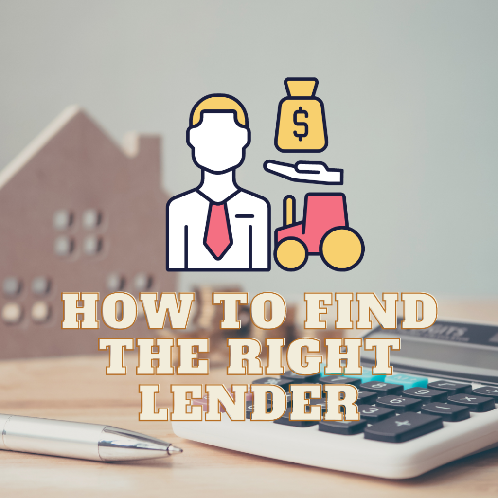 How to Find the Right Lender